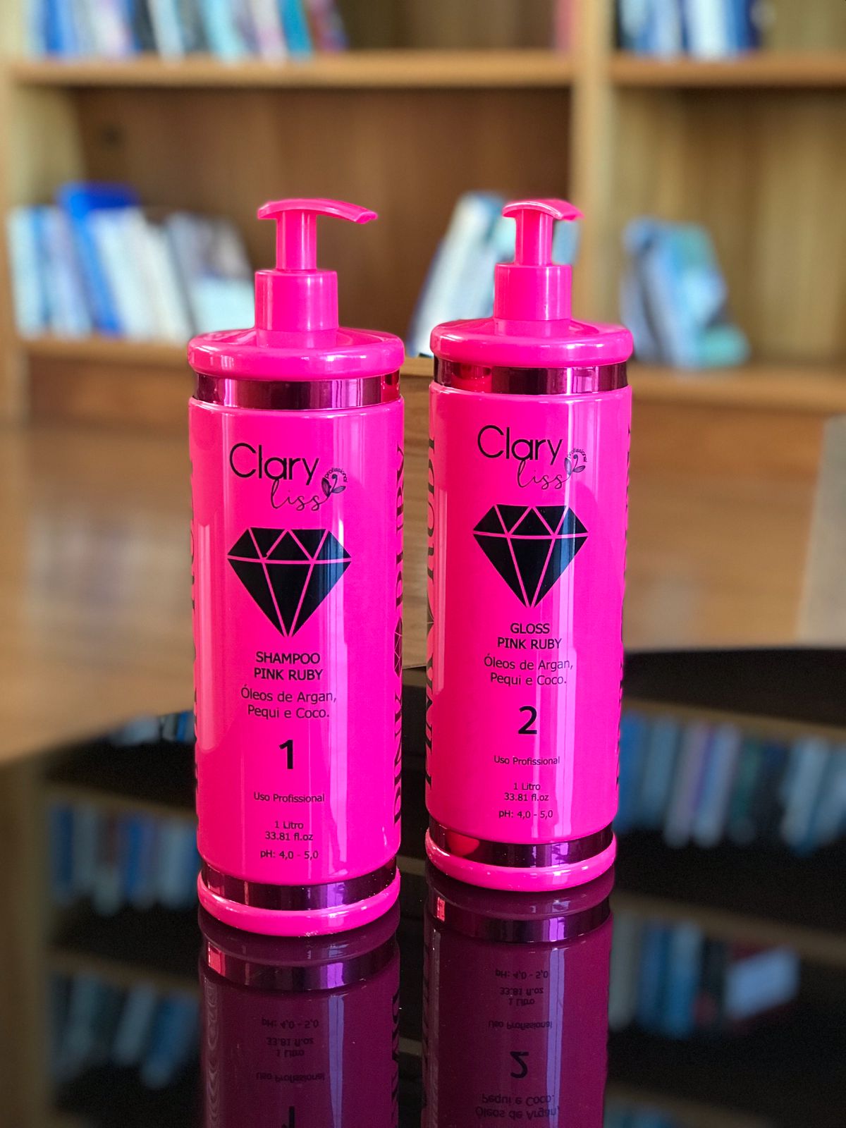 Clary Liss Ruby Pink 3-piece Straightening Treatment